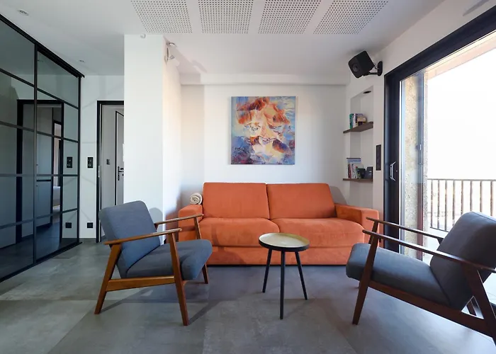 Aix Rooftop Appartement Luxe T2 - Hypercentre Rotonde - Terrasse - Vue - Parking