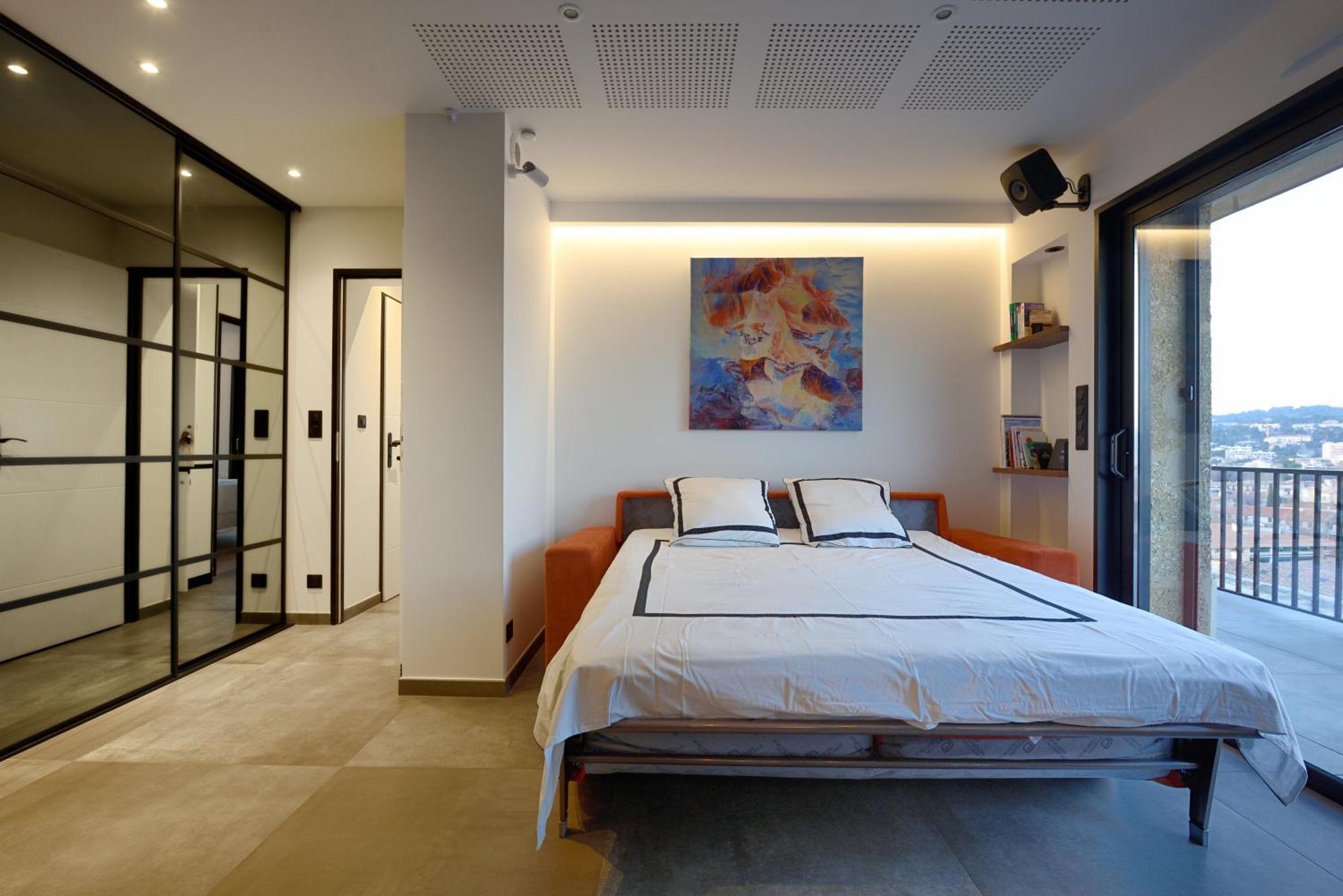 Aix Rooftop Luxe T2 - Hypercentre Rotonde - Terrasse - Vue - Parking *